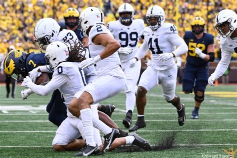 Penn State’s Defense Overwhelmed By Michigan Rushing Attack | Onward State