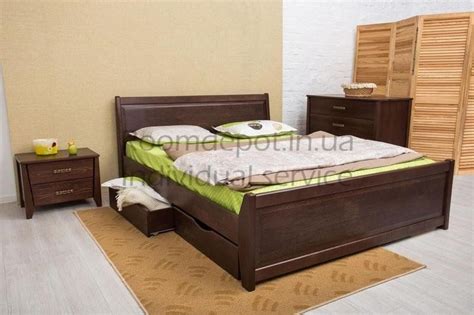 Кровать Сити с филенкой и ящиками Олимп 120х190 см Венге купить RD1248 ...