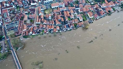 Zehntausende Sands Cke Sichern Verdener Innenstadt Vor Hochwasser