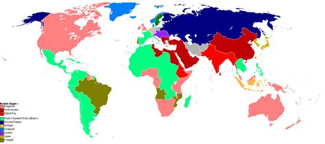 The Two Georges World Map by lamnay on DeviantArt