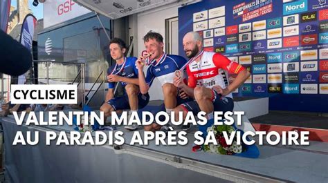 Vid Os Valentin Madouas Sacr Champion De France De Cyclisme L