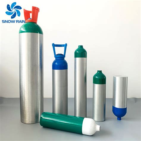 Manufacturer Direct Sale Seamless 150bar 200bar Aluminum Oxygen Bottle