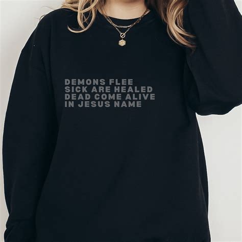 Jesus Sweatshirt For Men And Women Christian Crewneck Etsy