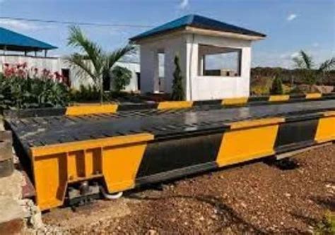 Electronic Mild Steel Pitless Type Weigh Bridge Load Capacity Ton