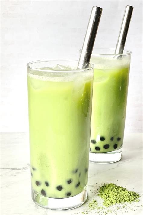 Matcha Milk Tea Recipe Daily Tea Time