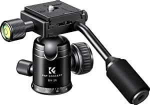 K F Concept Professional Mm Metal Tripod Ball Head With Handle