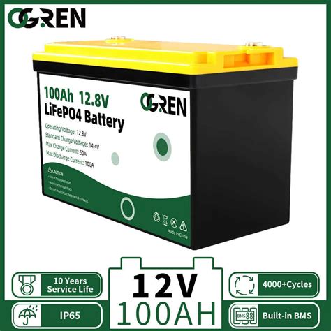 12V 24V 100AH 200AH LIFEPO4 Pil Lityum Demir Fosfat Şarj Edilebilir Pil