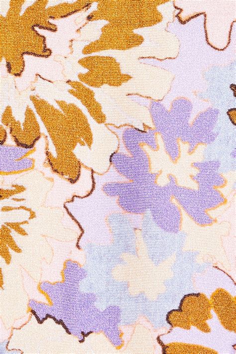 Zimmermann Printed Mid Rise Bikini Briefs The Outnet