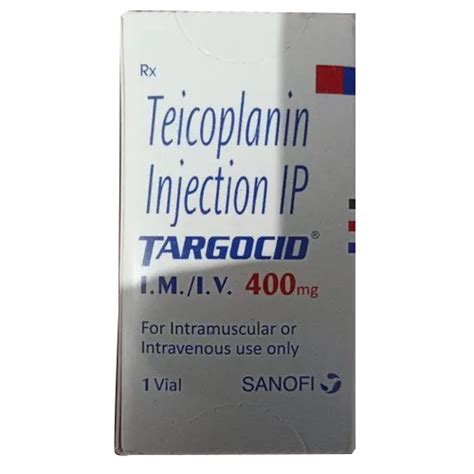 Liquid 400 Mg Teicoplanin Injection Ip At Best Price In Mumbai G R Pharma