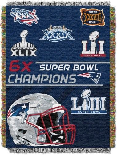 Patriots OFFICIAL National Football League, Commemorative 48 x 60 ...