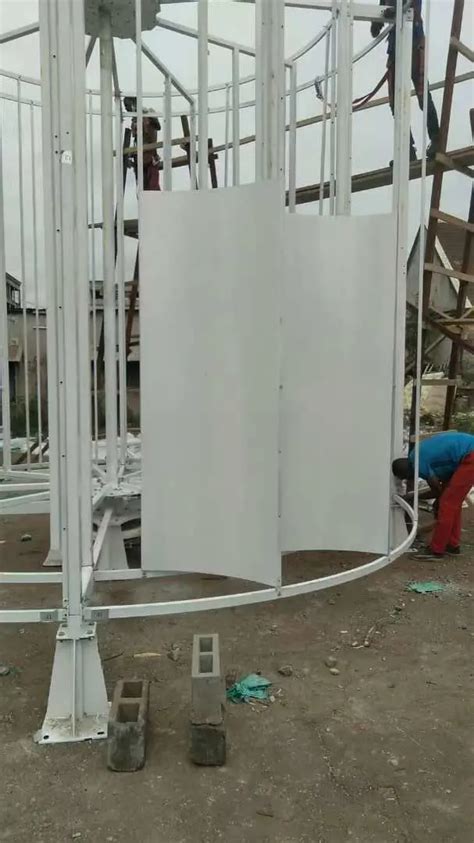 3kw Three Phase Grid Tie Vertical Axis Wind Driven Turbine Generator