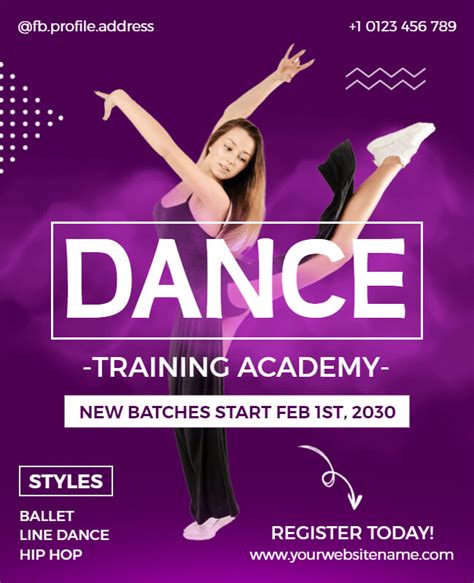 35 Dance Class Flyer Templates Editable And Printable