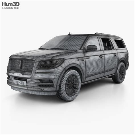 Lincoln Navigator L Select 2020 3d Model Vehicles On Hum3d