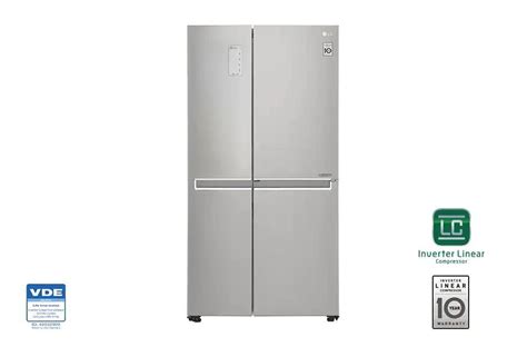 LG SIDE BY SIDE REFRIGERATOR 626 LITRES INVERTER LINEAR COMPRESSOR GC