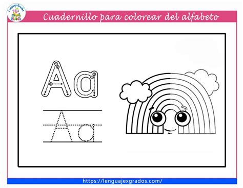 Fichas Del Abecedario Para Colorear