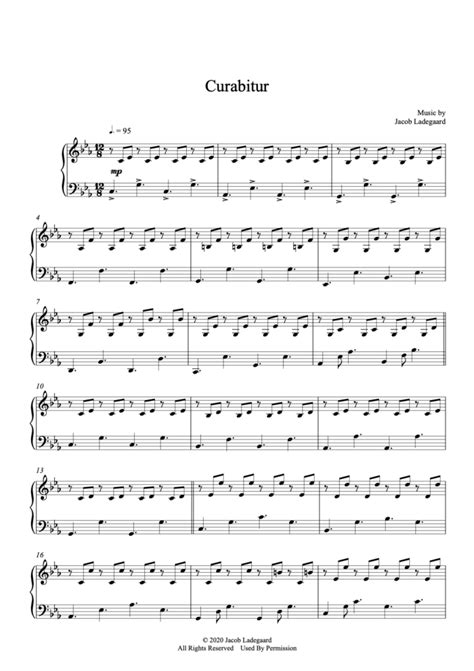 Dreams - Sheet Music - Jacob's Piano