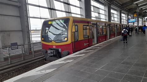 S Bahn Berlin Mitfahrt Von Bernau Bis Berlin Ostkreuz In Der Br Auf