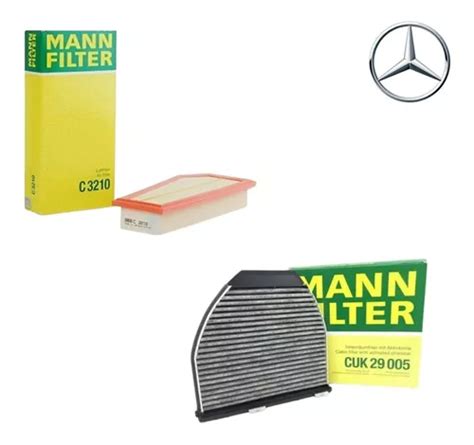 Kit Filtro De Aire Y Habitaculo Mercedes Benz C200 C250 W204