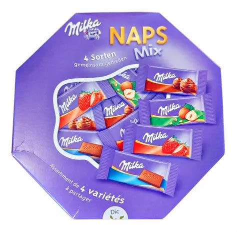 Chocolates Milka Tabletas Mini Naps Mix