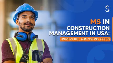 Ms In Construction Management In Usa In Fees More