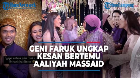 Geni Faruk Ungkap Kesan Pertama Bertemu Aaliyah Massaid Youtube