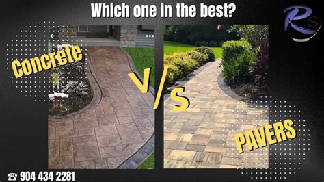 Concrete Vs Pavers Which One Is The Best Jacksonville