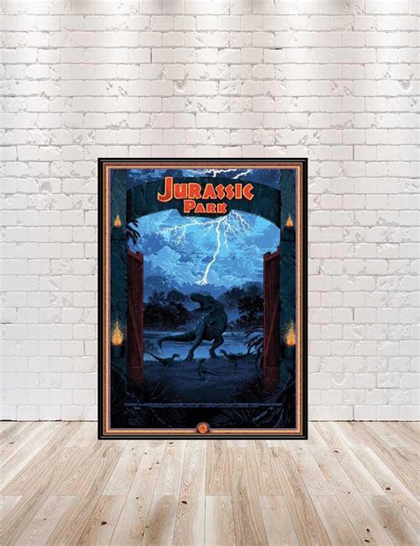 Jurassic Park Poster Universal Studios Poster Sizes 8x10 11x14 13x19