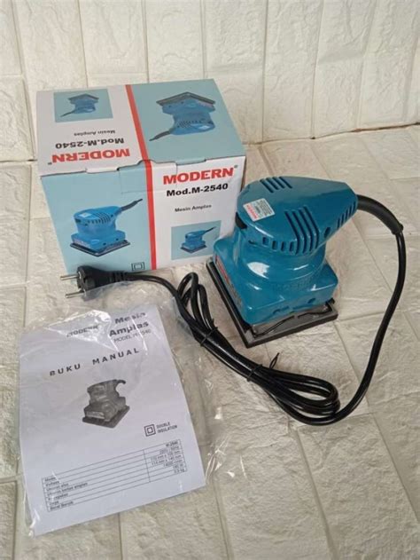 Promo Modern Mesin Amplas Kayu M 2540 Finishing Sander Amplas M 2540