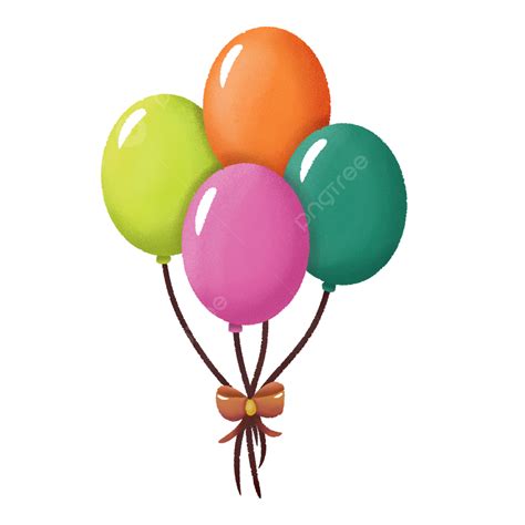 Globos De Cumpleaños Png Clipart Cumpleaños Globos De Colores Png Y