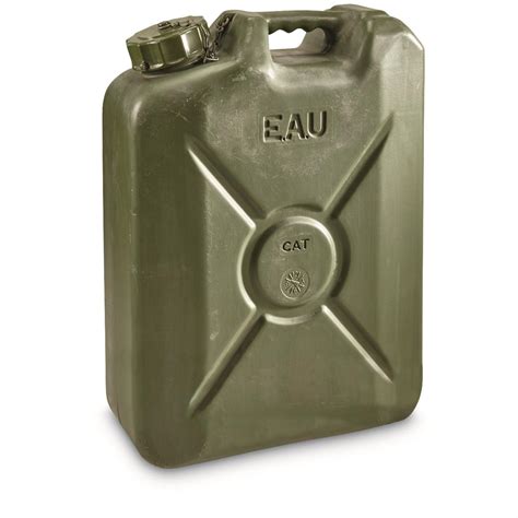 French Military Surplus 20 Liter Water Can Like New 658427 Jerry