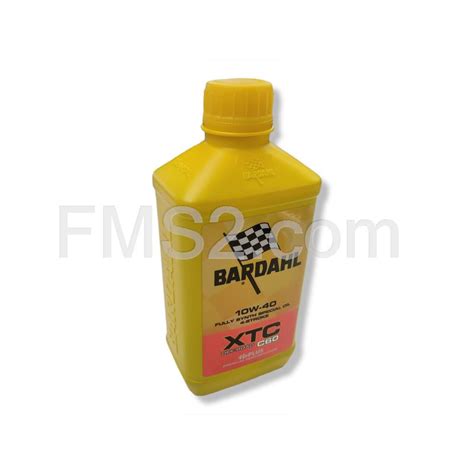 351041 Flacone barattolo olio Bardahl XTC C60 Off Road con densità