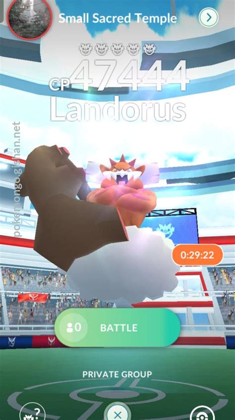 Landorus Incarnate Forme Raid Boss Pokemon Go