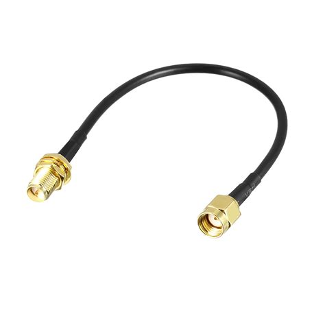 Uxcell Antenna Extension Cable RP SMA Male To RP SMA Female Low Loss 6