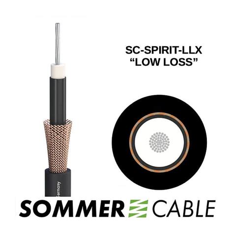 Sommer Cable SC Spirit LLX LOW LOSS Instrument Cable Reverb