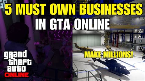 Must Own Businesses In Gta Online Youtube