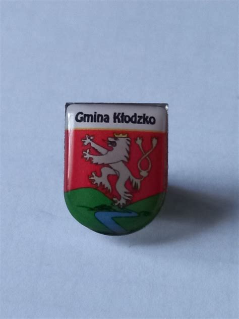 Herb gmina Kłodzko przypinka pin odznaka Siedlce Kup teraz na