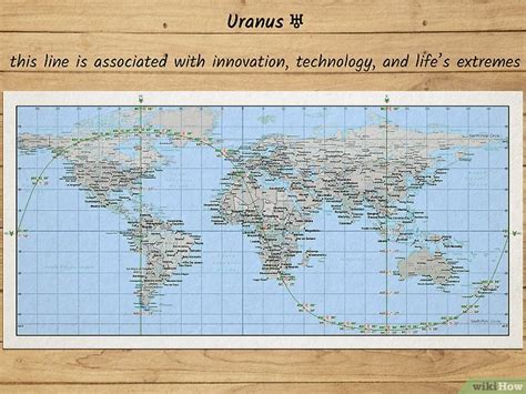 How to Read an Astrocartography Map: Line & Symbol Meanings