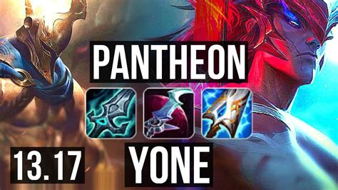 Panth Vs Yone Top 9 2 10 1 0m Mastery 300 Games Kr Master 13