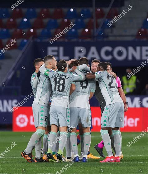 Real Betis Players Celebrates Goal Aissa Editorial Stock Photo - Stock ...