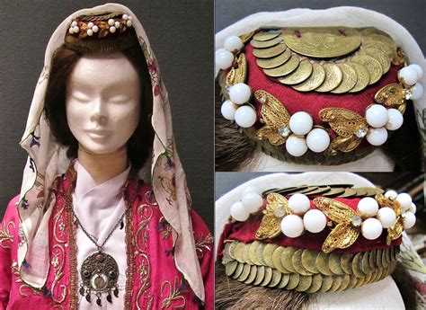 Традиционный женский головной убор. Турция.Мраморноморский регион. 1900 ...