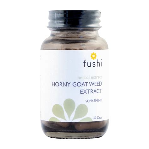 Horny Goat Weed Extract Caps Garage Whole Foods