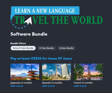 Humble Software Bundle Learn A New Language Travel The World Pc