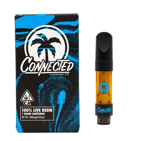 Connected Live Resin Cart 1G Lemonatti Inhale Cannabis Club