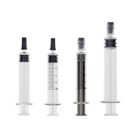 Wholesale Glass Syringe With Luer Lock Dust Free Oil Filled Ml Ml