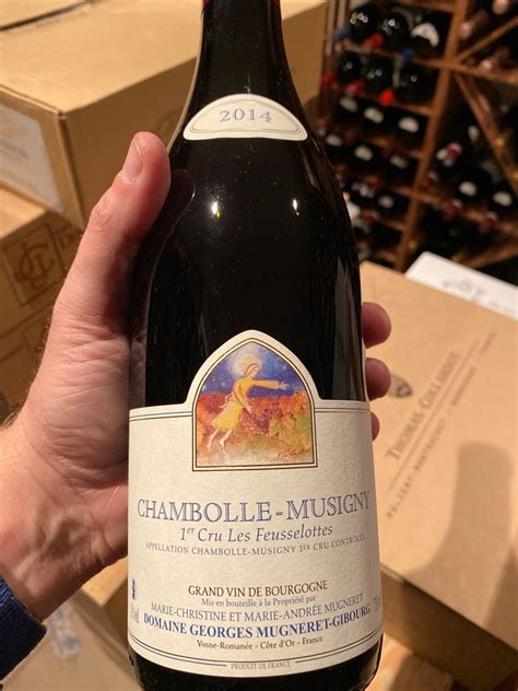 2014 Domaine Georges Mugneret Gibourg Chambolle Musigny 1er Cru Les