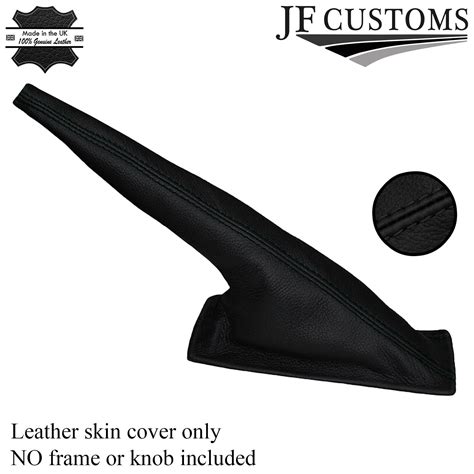 Black Stitch Leather Handbrake Gaiter Fits Audi Coupe Gt B Quattro Ur