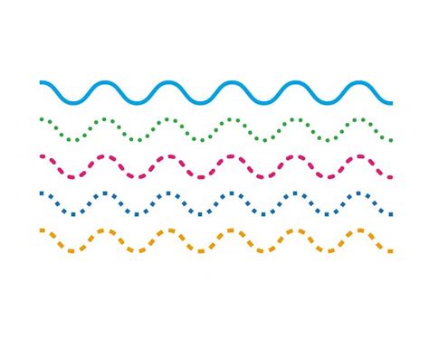 1分でできるイラレの波線（なみなみ）の描き方！波線の幅を一つ一つ変更する方法 ピョンタックのイラストや写真で副業する方法