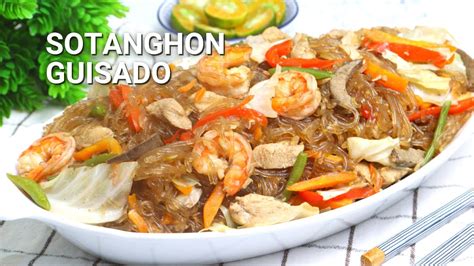 Sotanghon Guisado Recipe Pancit Sotanghon Guisado Youtube