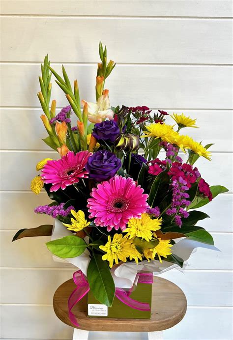 Bright And Cheerful Arrangement Blossoms Of Tweed Banora Florist