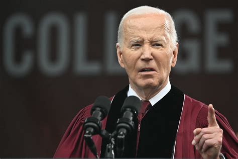 Israel Hamas War Protest As Biden Speaks At Morehouse Graduation